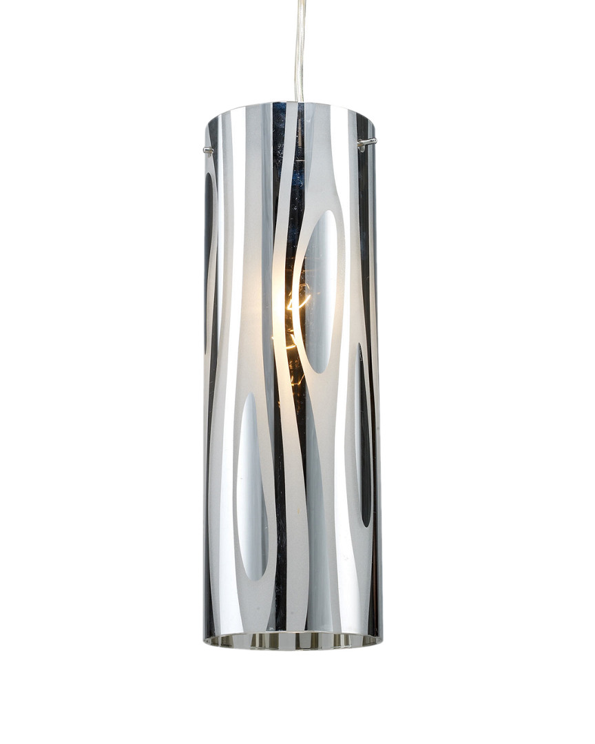 Artistic Home & Lighting 1-light Polished Chrome Pendant