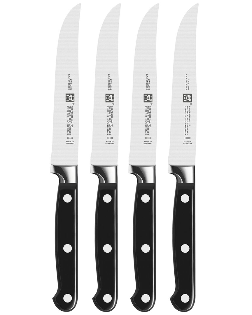 ZWILLING J.A. HENCKELS ZWILLING JA HENCKELS PROFESSIONAL S 4PC STEAK KNIFE SET