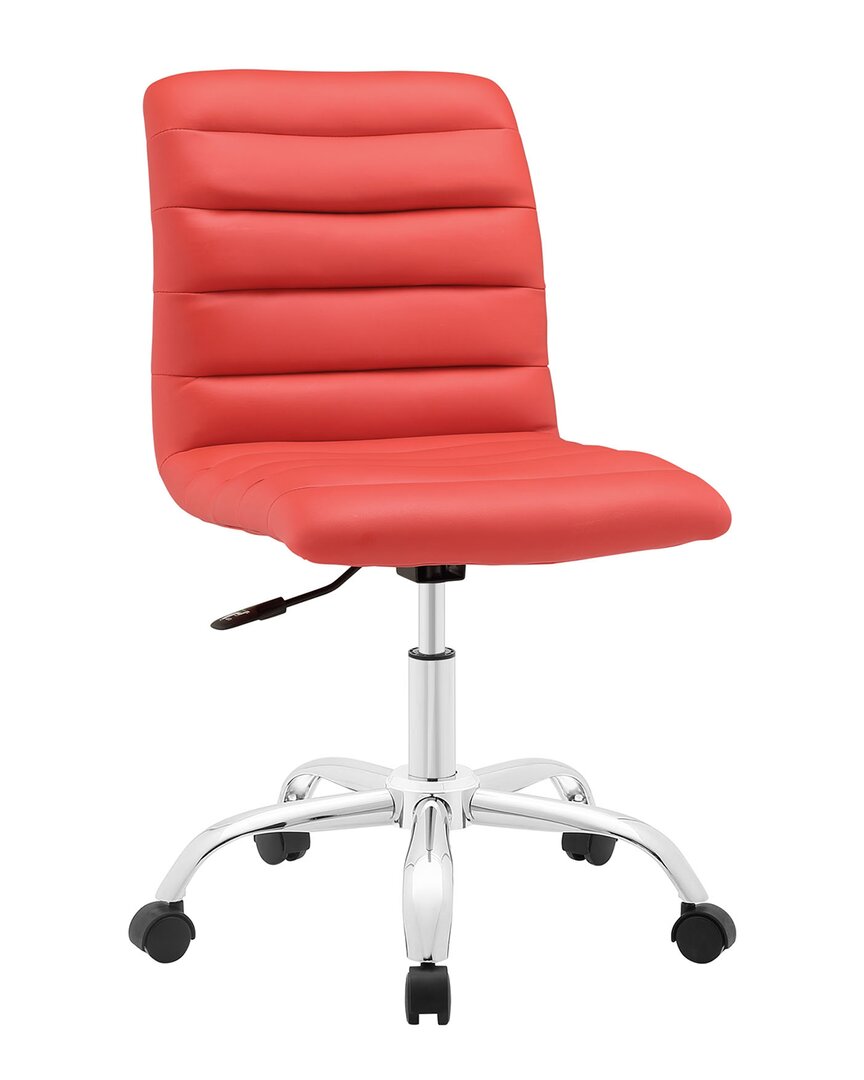 Modway Ripple Armless Mid Back Office Chair
