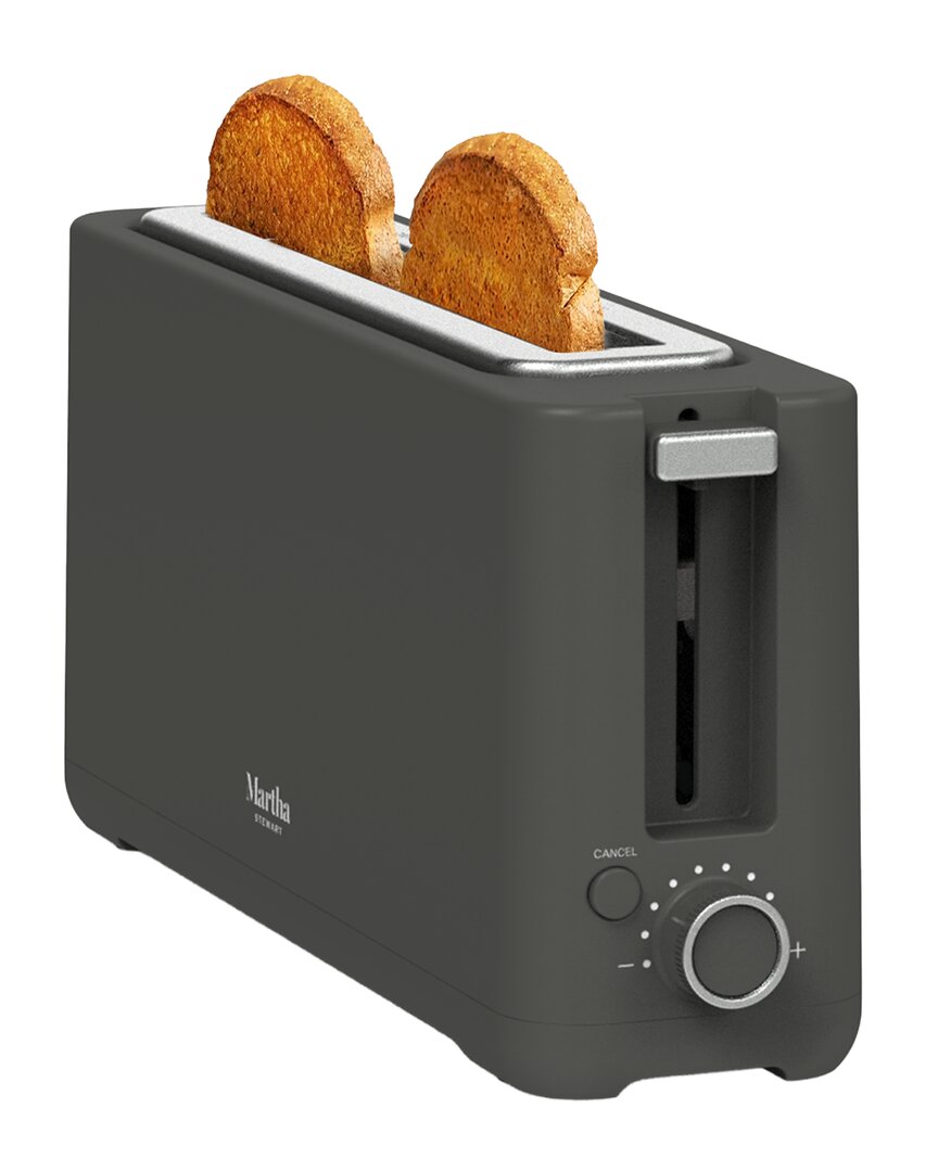Martha Stewart Long Slot 2-slice Toaster