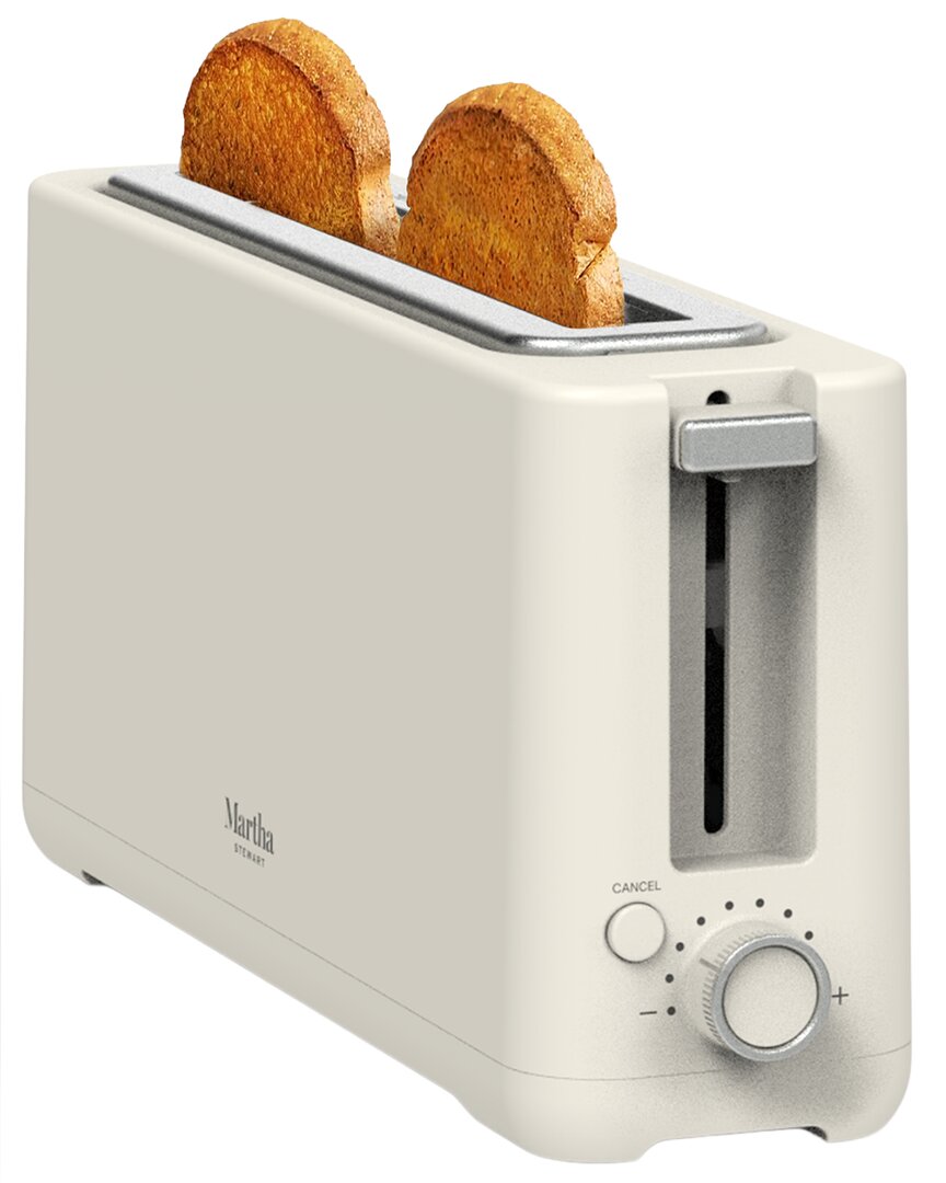 Martha Stewart Long Slot 2-slice Toaster