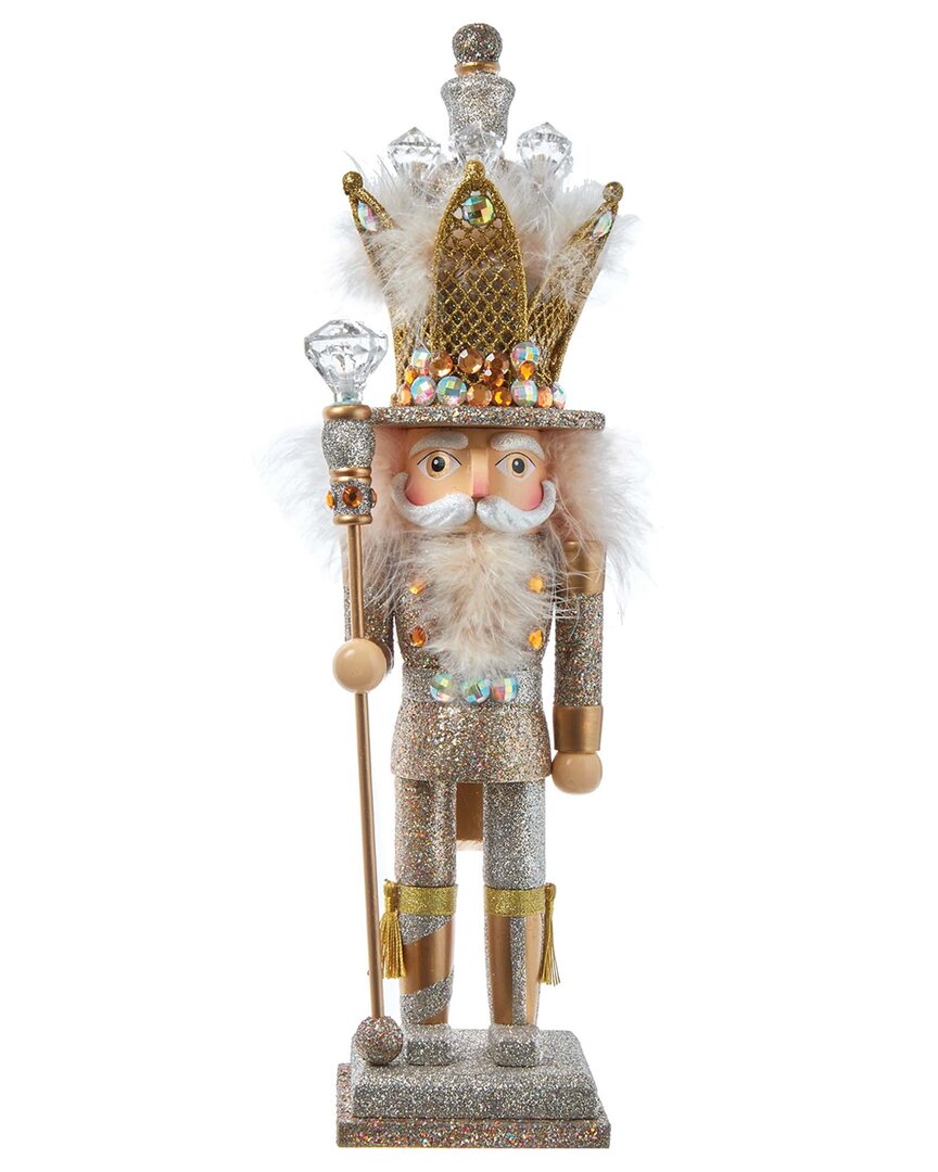 Kurt Adler Hollywood Nutcrackers Nutcracker In Gold