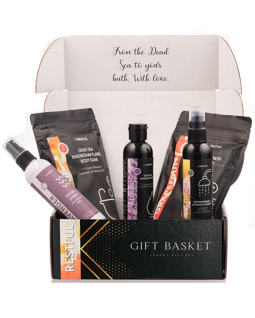 Innatus 5pc Restful Gift Set From The Dead Sea In Black
