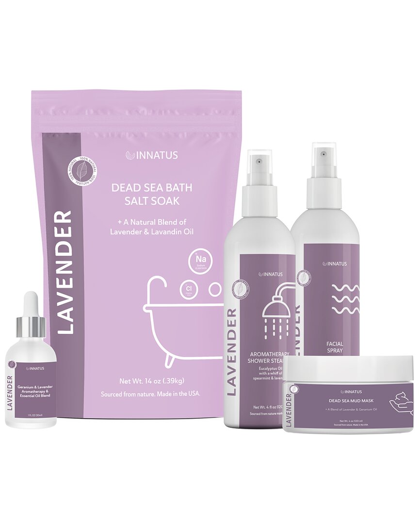 Innatus 5pc Nighttime Lavender Gift Set From The Dead Sea In Purple