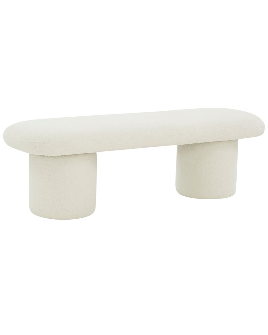 Safavieh Couture Cassandralee Boucle Bench