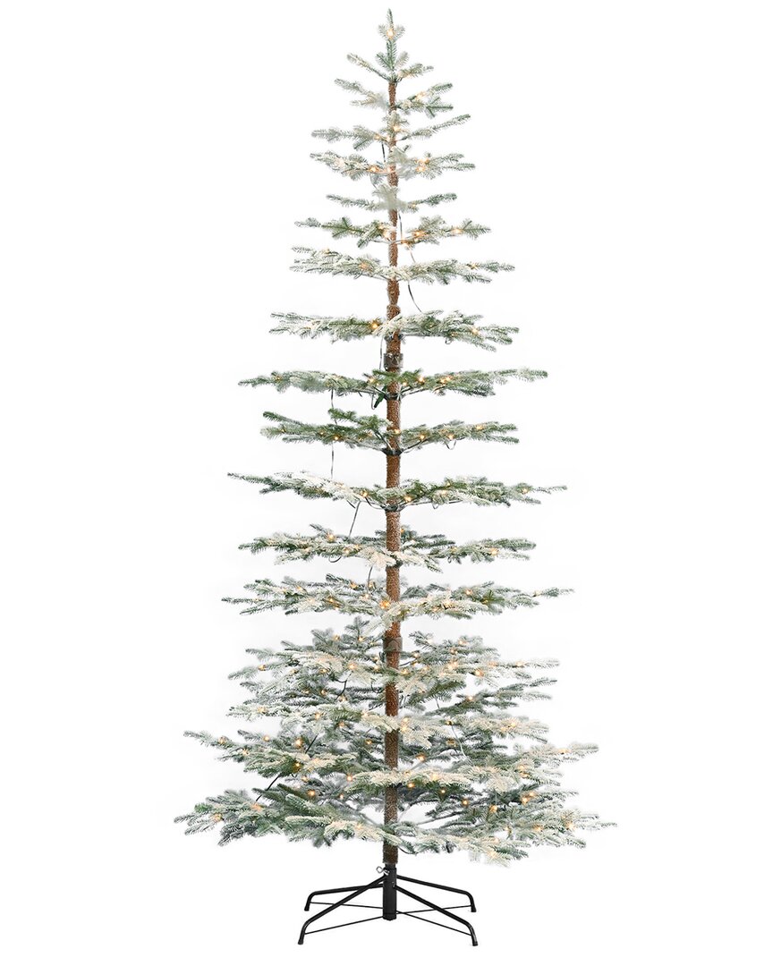 Seasonal Llc Sierra Pine 9ft Lightly Flocked Tree In Green