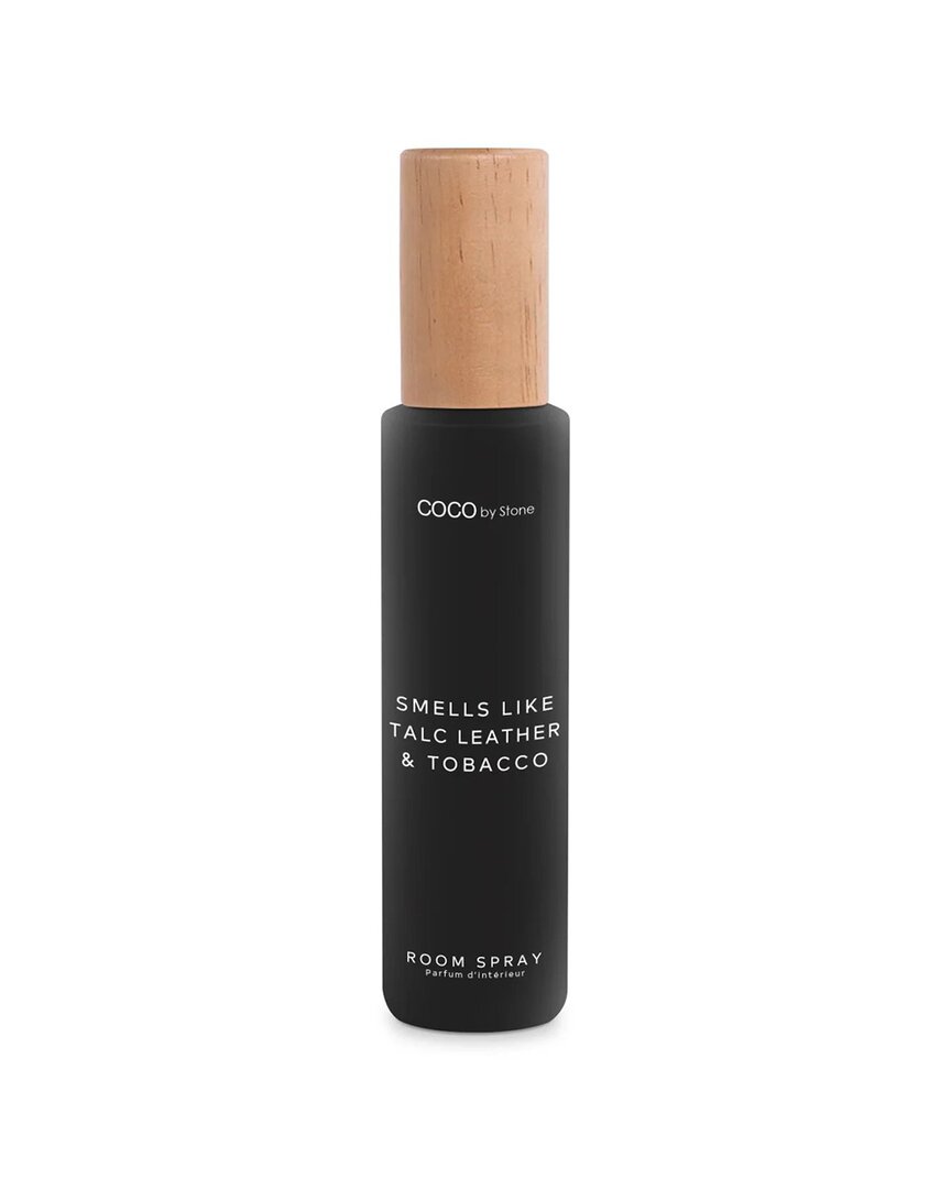 Coco By Stone Smells Like Talc Leather & Tobacco 5oz Room Spray