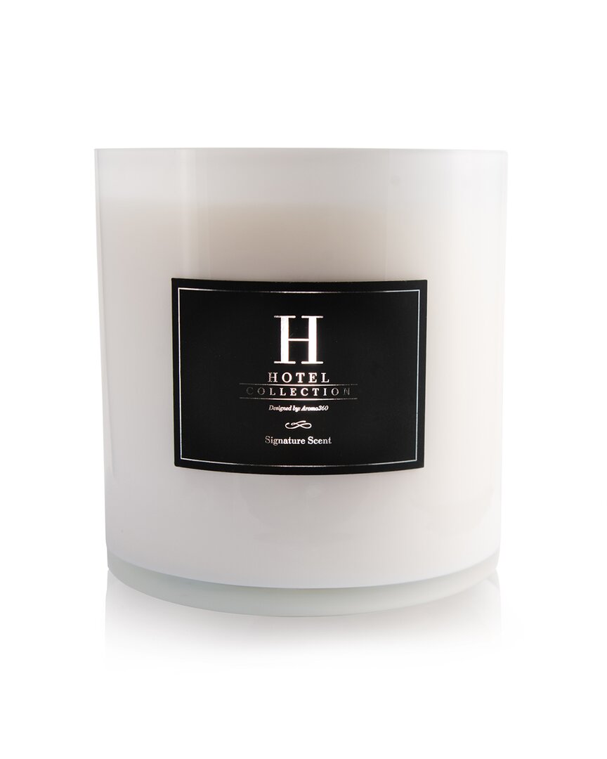 Hotel Collection Deluxe Dream On Candle In White