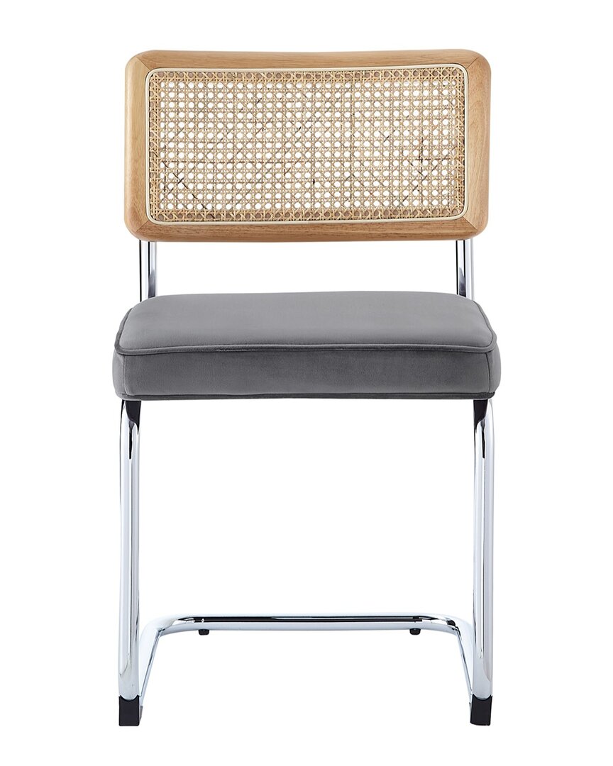 Loft Lyfe Philomena Grey Dining Chair In Grey