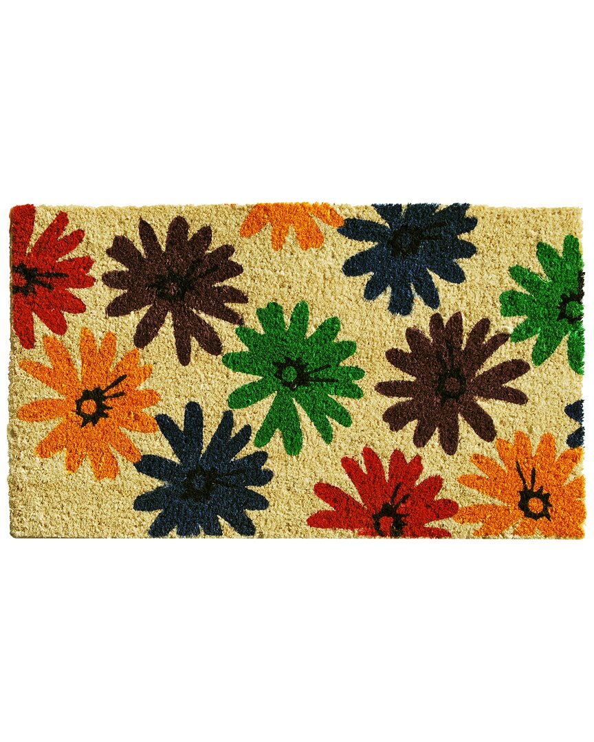 Shop Calloway Mills Colorful Daisies Doormat