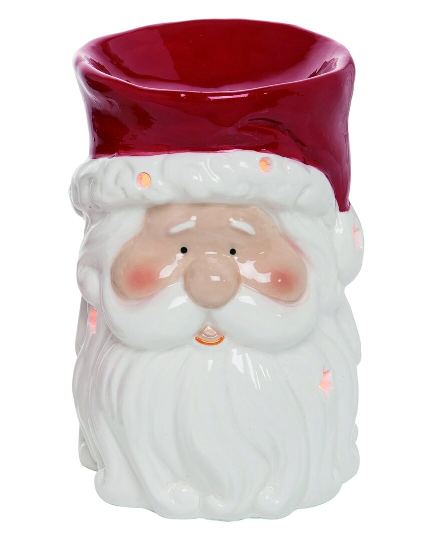 Shop Transpac Ceramic 6in Multicolor Christmas Santa Oil Diffuser