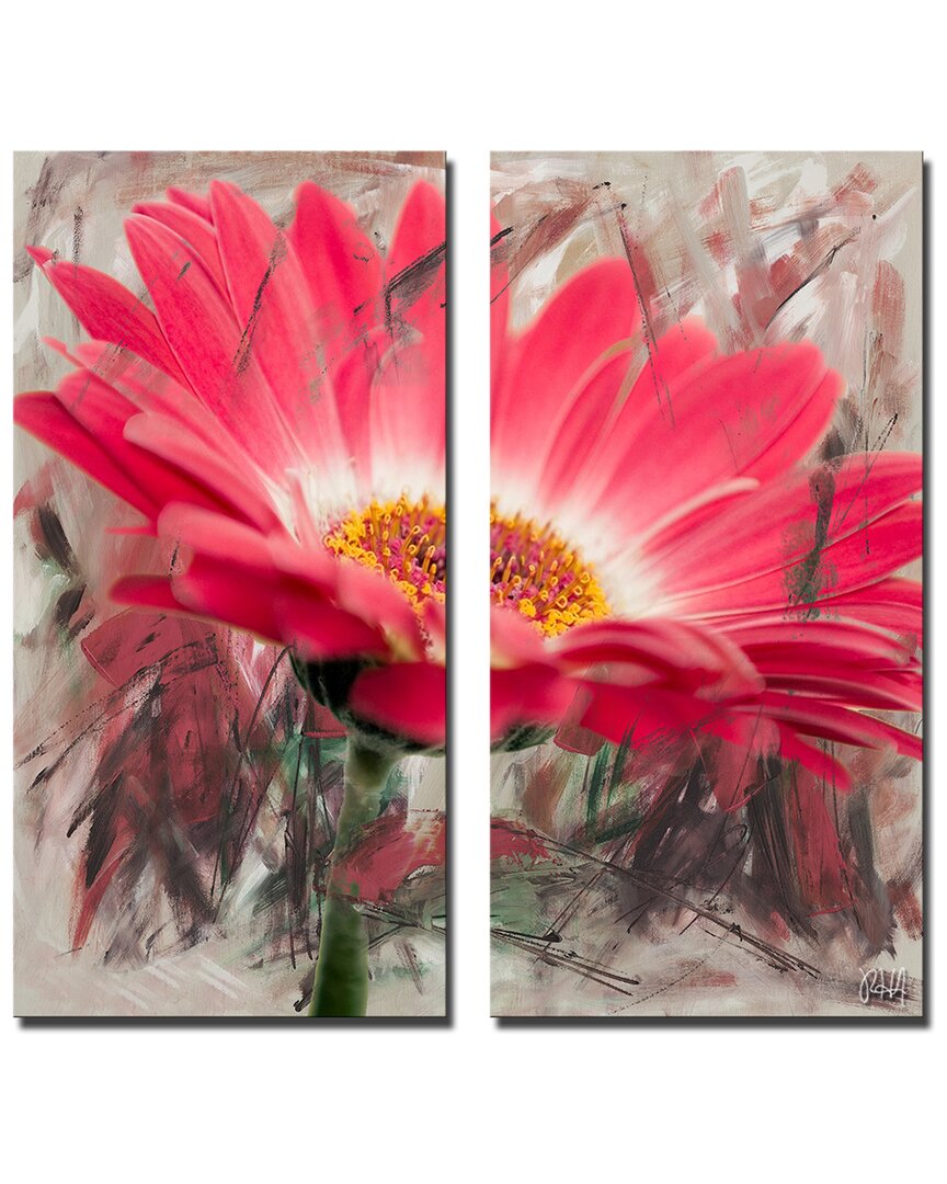 Ready2hangart Painted Petals Xliii Canvas Wall Art By Tristan Scott