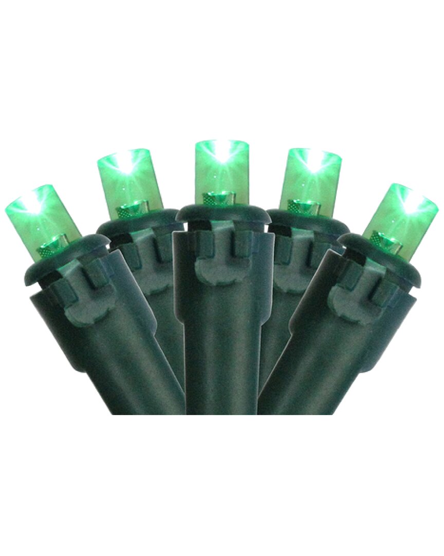 Northlight 4' X 6' Green Led Wide Angle Christmas Net Lights In Green