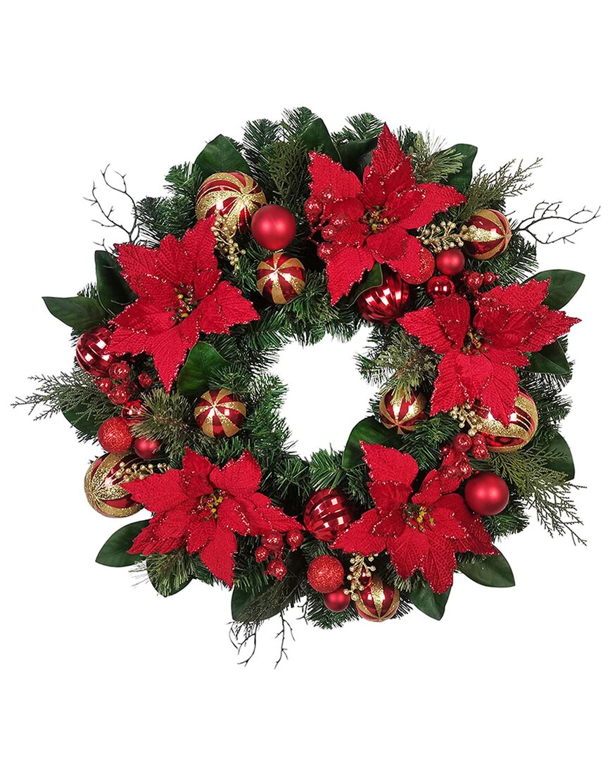 Kurt Adler Wreath In Multi