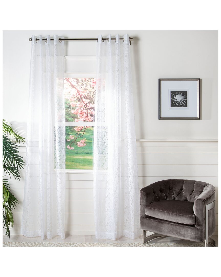 Safavieh Zandria 52x84 Window Panel In Beige
