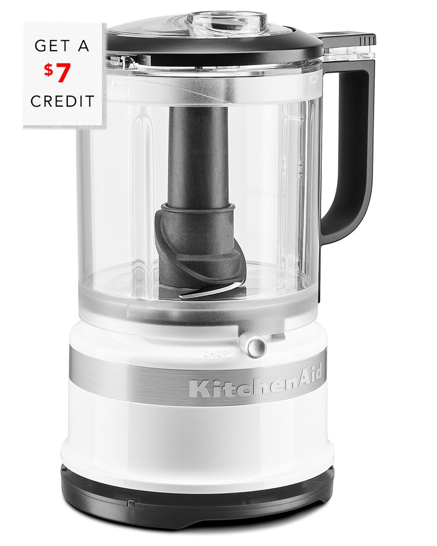 Kitchenaid 5-cup Food Chopper With Whisk Accessory$7 Credit With $7 Credit