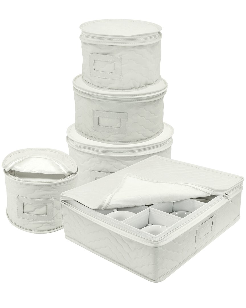Sorbus 5pc Dinnerware Storage In Nocolor