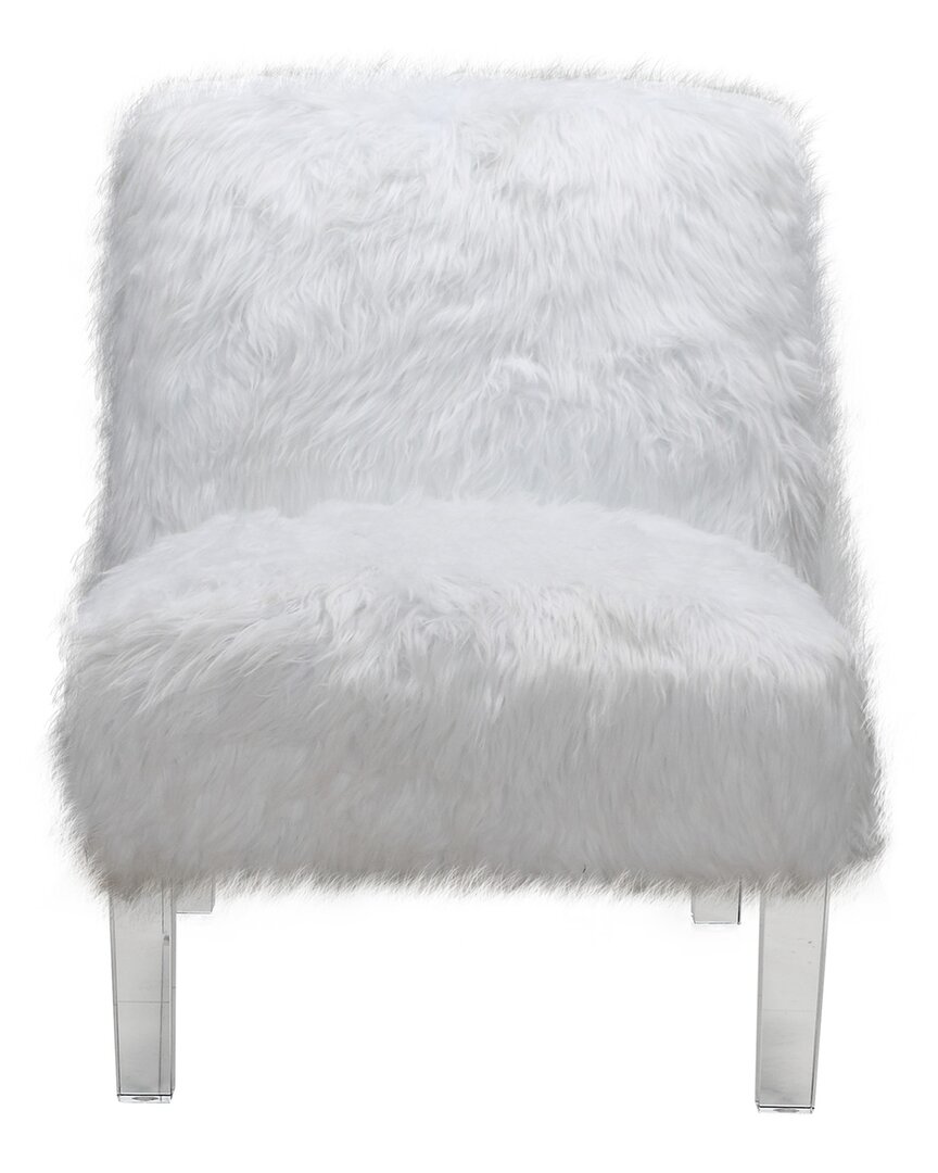 Chic Home Fabio Accent Chair In White
