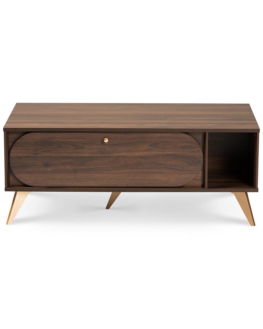 Baxton Studio Edel Coffee Table In Brown