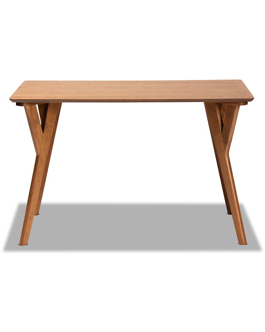 Baxton Studio Sahar Dining Table In Brown