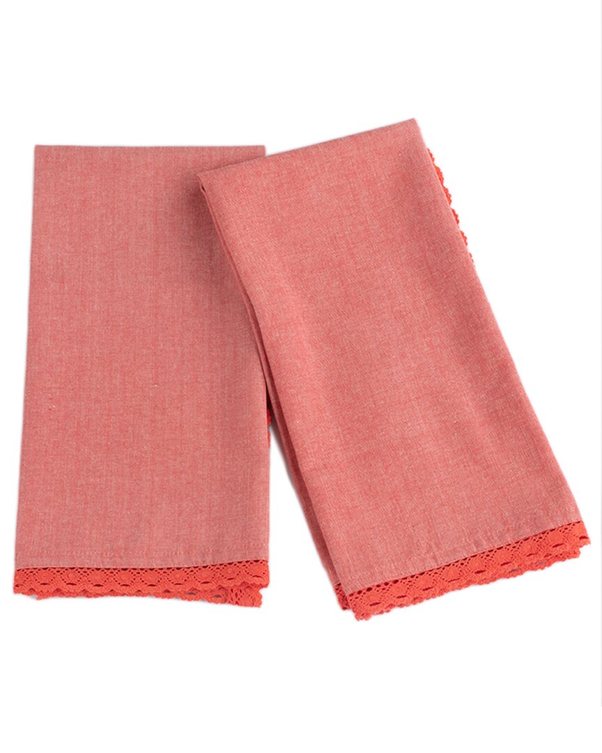 Amity Home Lace Tea Towel
