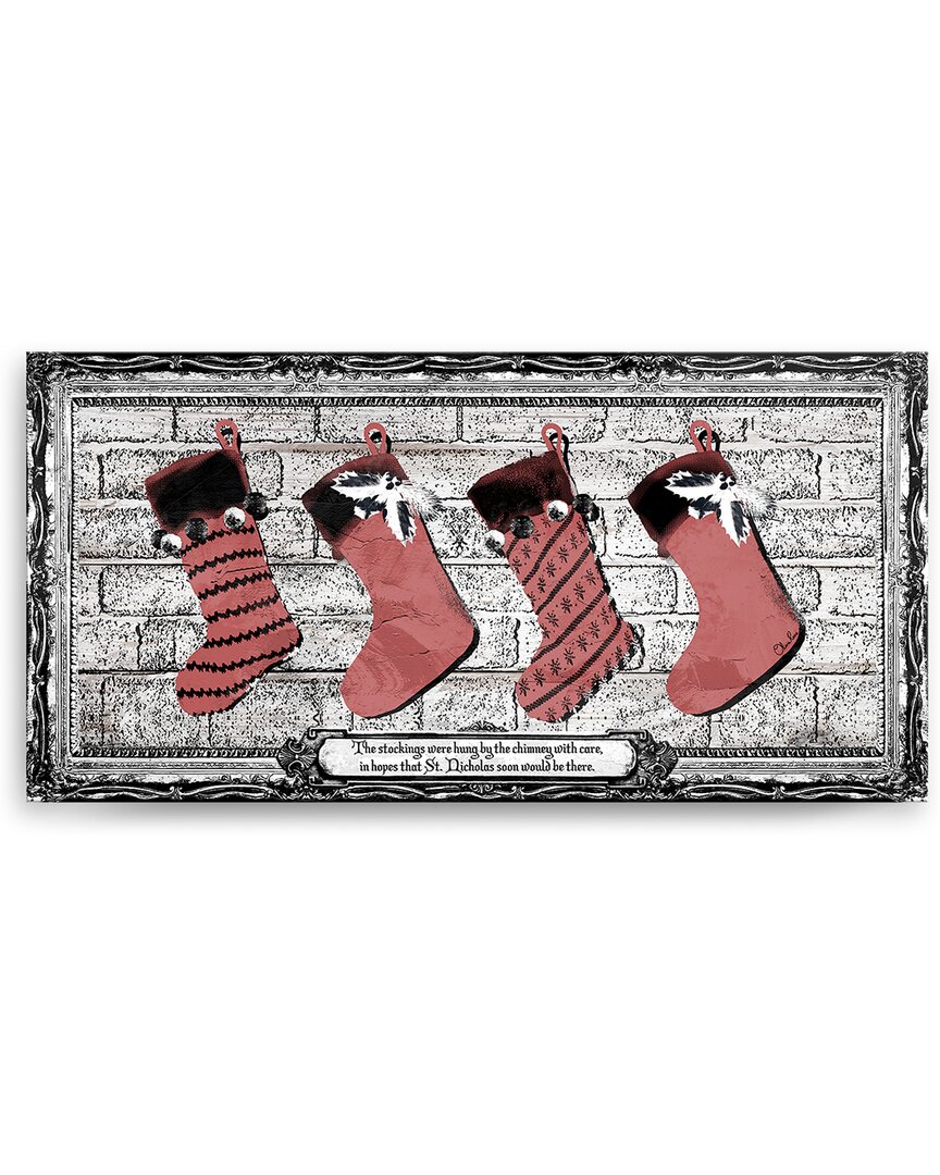 Ready2hangart Stockings Canvas Wall Art By Olivia Rose