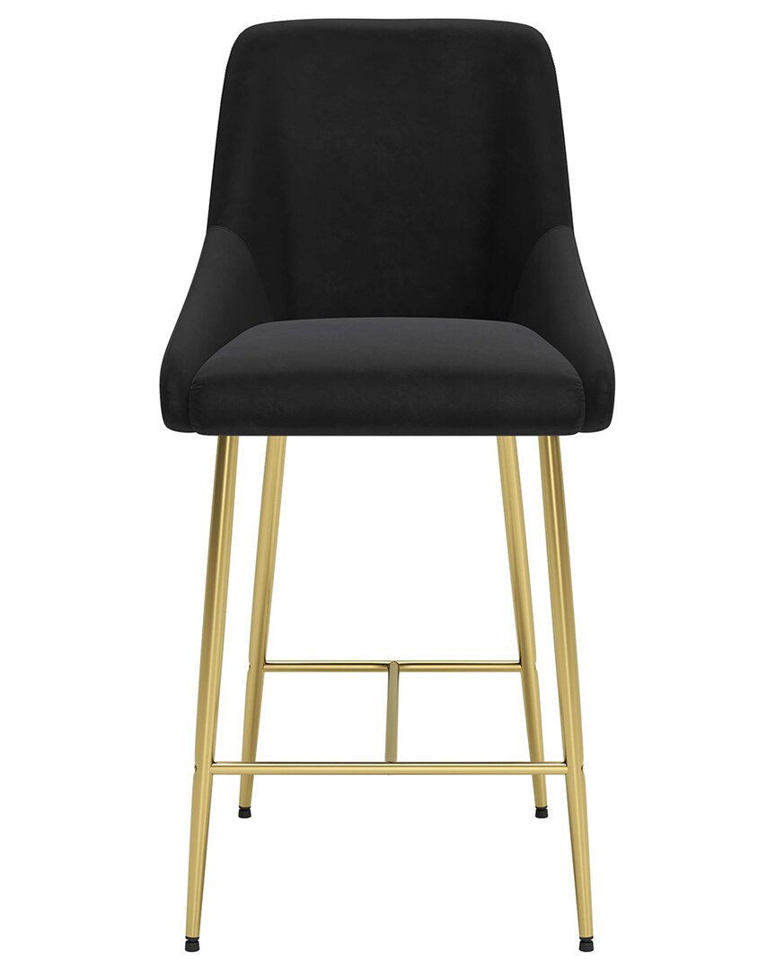Zuo Modern Madelaine Counter Chair In Black