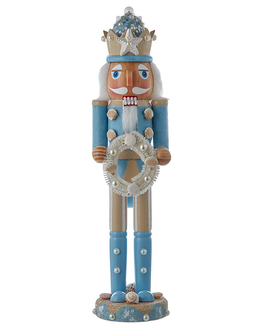 Kurt Adler Nutcracker In Blue