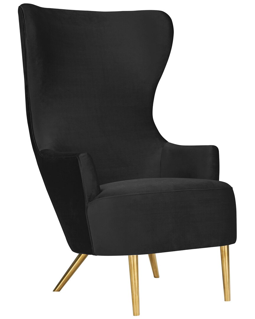 Tov Furniture Julia Wingback Chair In White