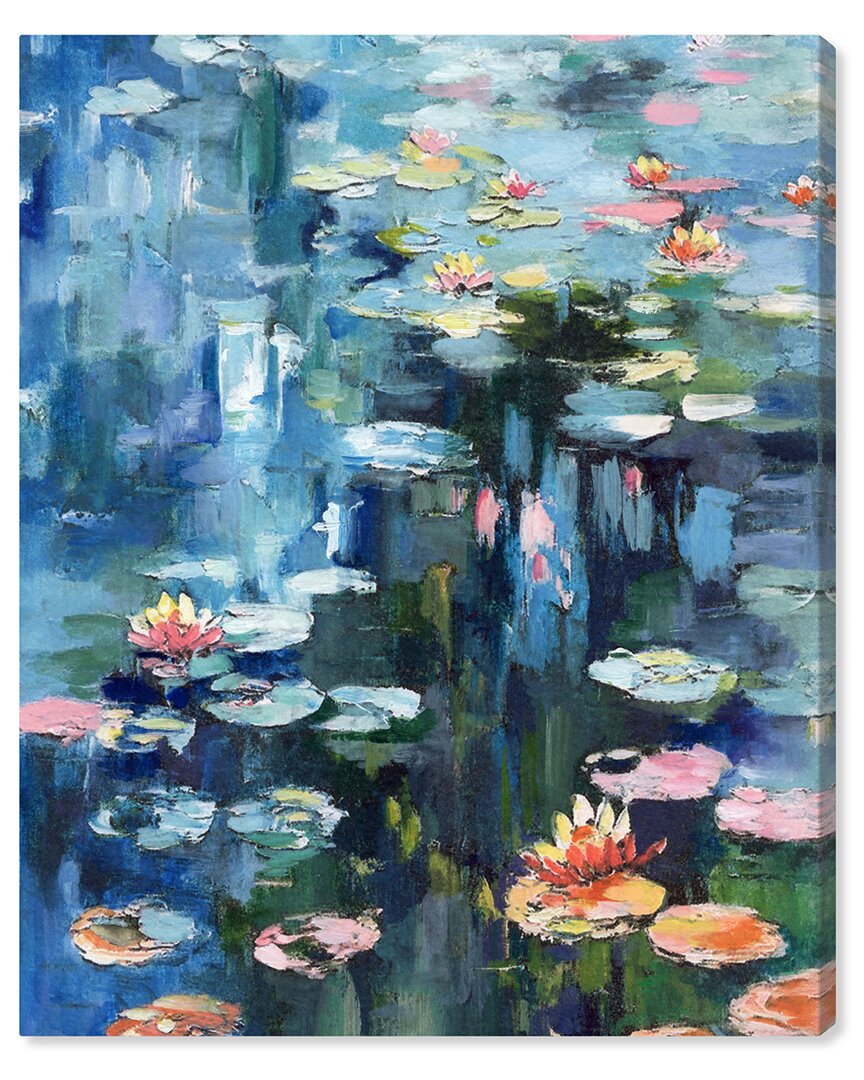 Oliver Gal Lilipads Inspired By Monet Wall Art By The  Artist Co.