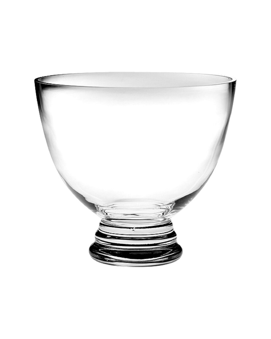 Barski Small Round Footed Bowl In Transparent