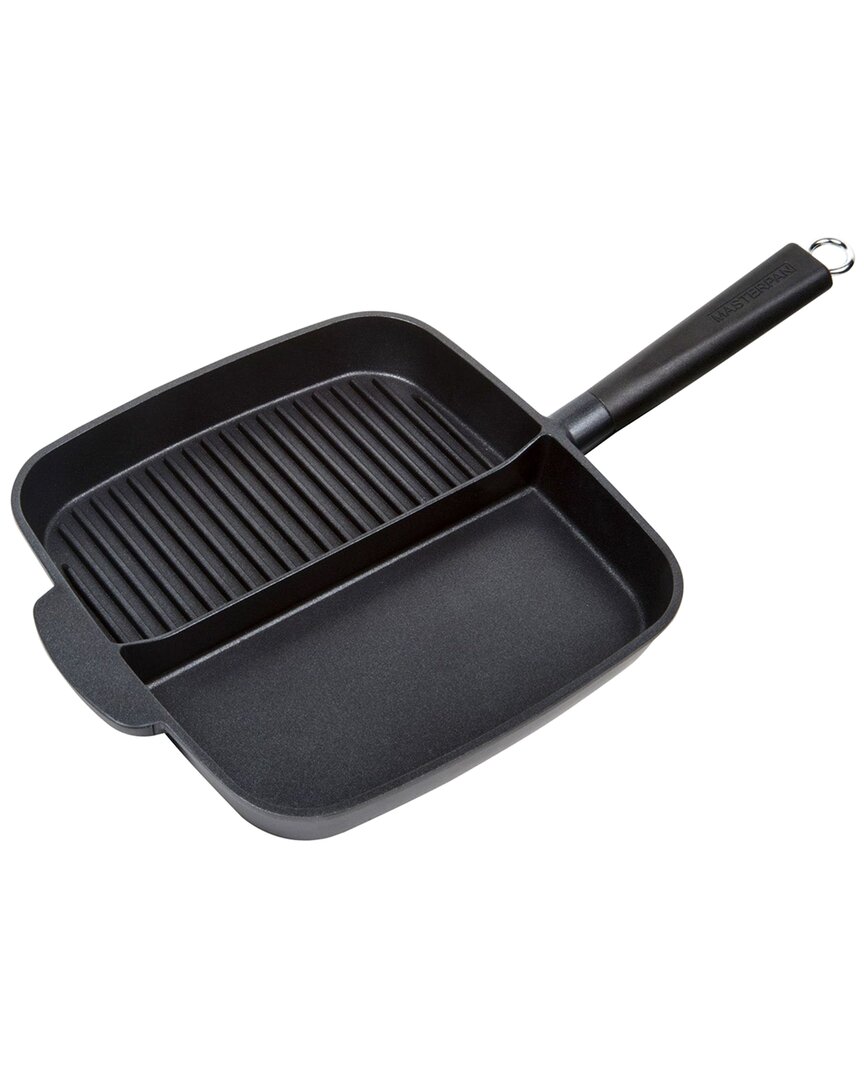 Shop Masterpan Nonstick 11in 2-section Grill/griddle Skillet