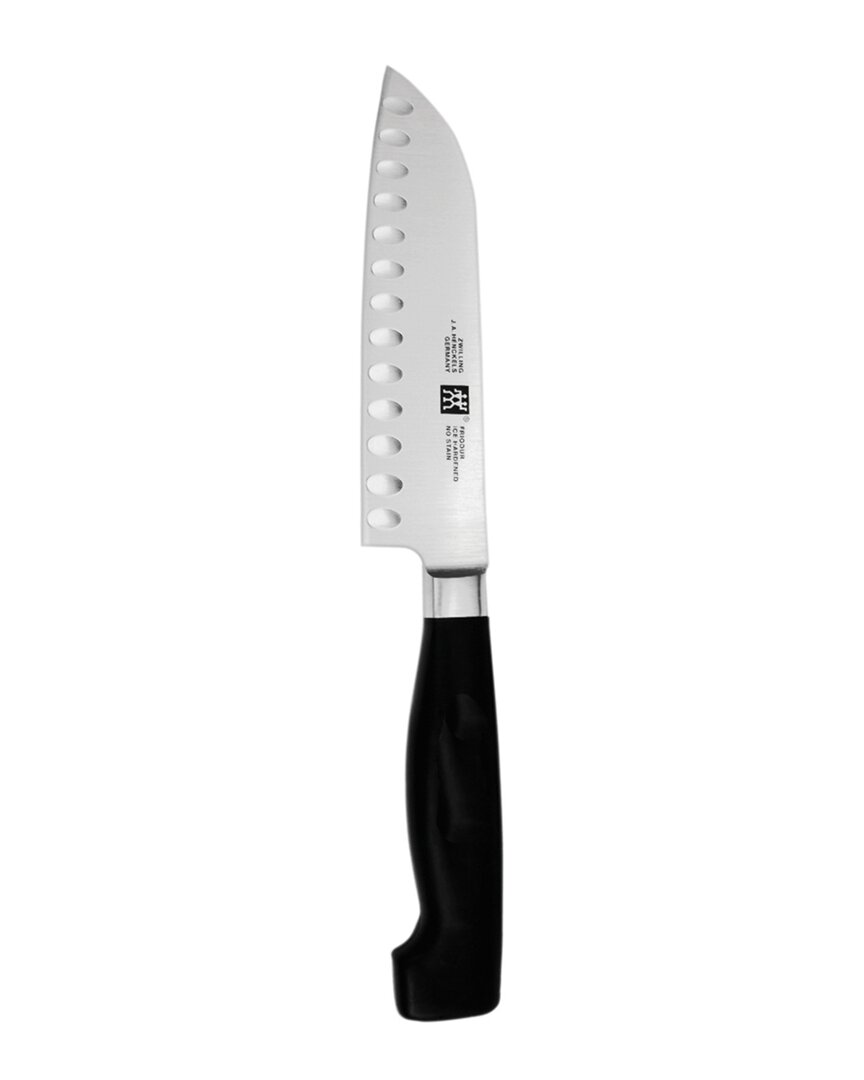 Zwilling J.a. Henckels Four Star 5in Hollow Edge Santoku Knife