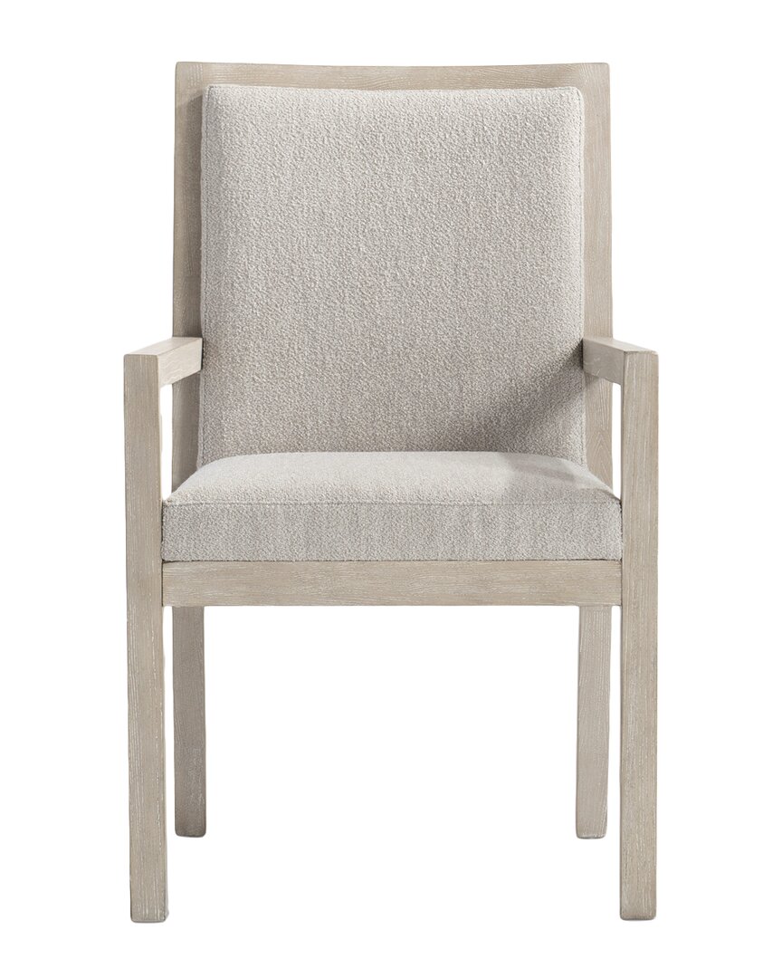 Bernhardt Prado Arm Chair In Gray