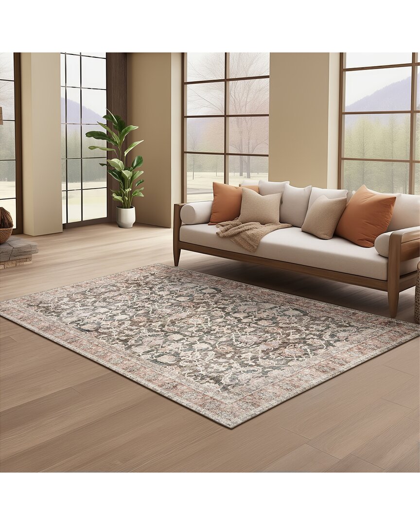 Obeetee Bergen Rug In Brown