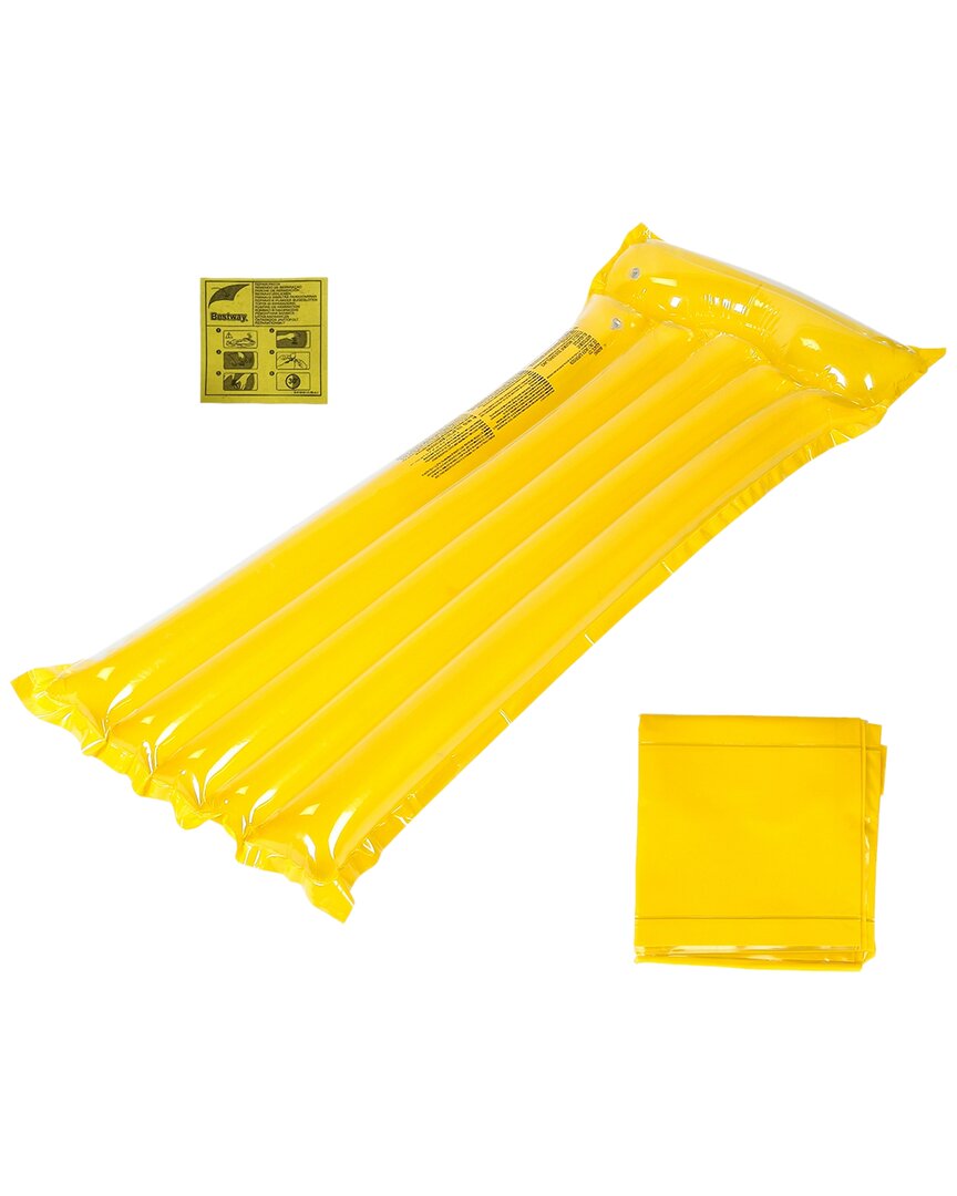 Shop Fresh Fab Finds Inflatable Yellow Pool Float Raft