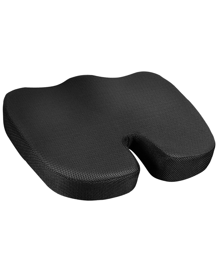 Fresh Fab Finds Orthopedic Black Memory Foam Seat Cushion For Office Car Seat