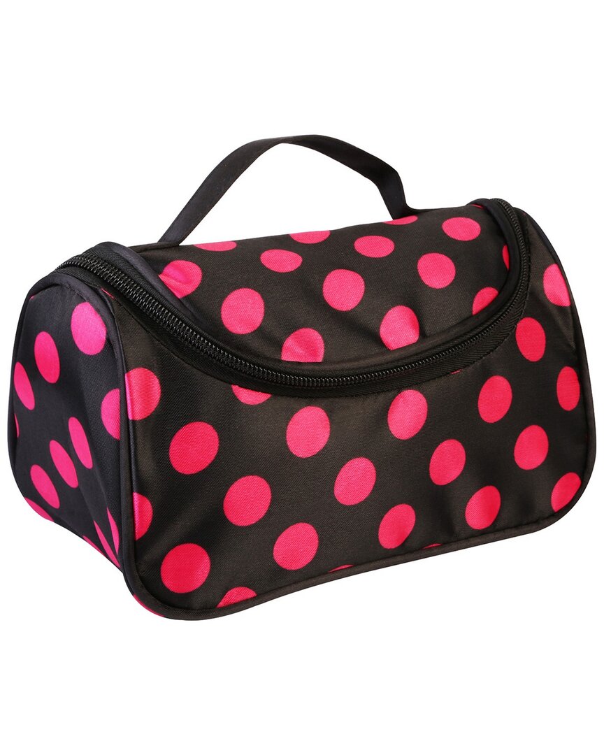 Fresh Fab Finds Pink Travel Makeup Bag