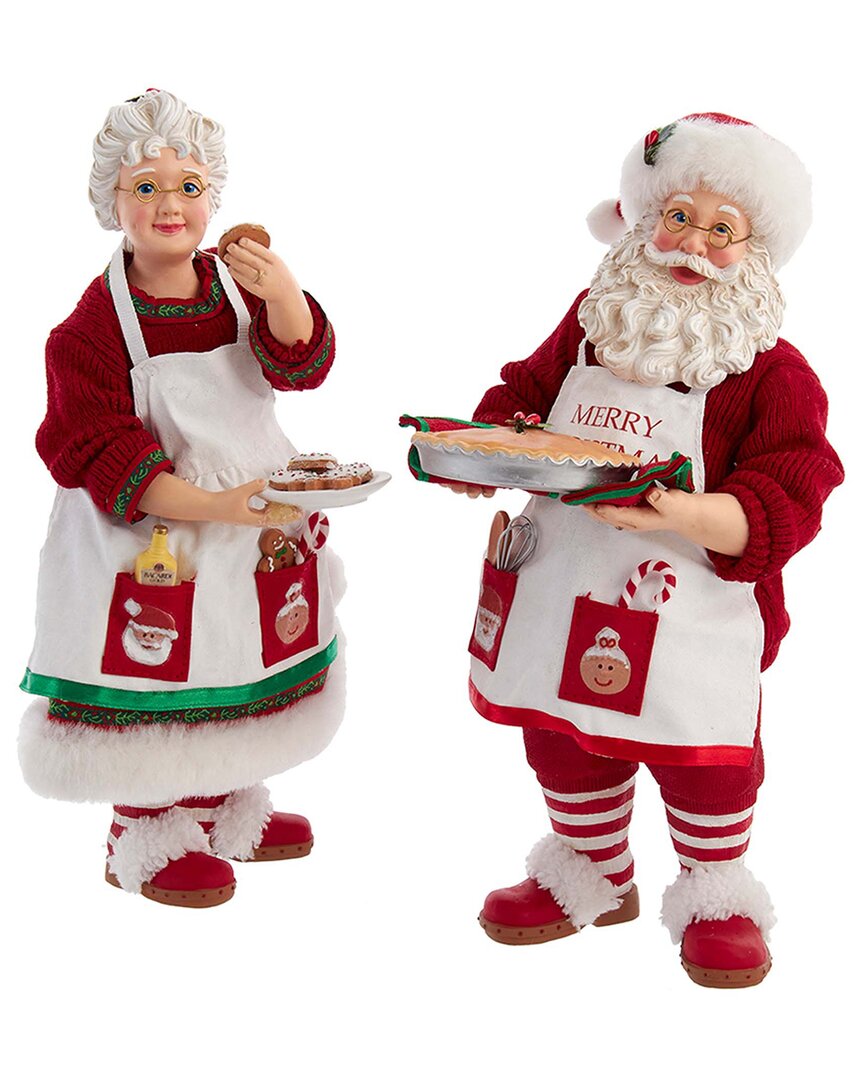 Kurt Adler Fabriché Santa In Multi