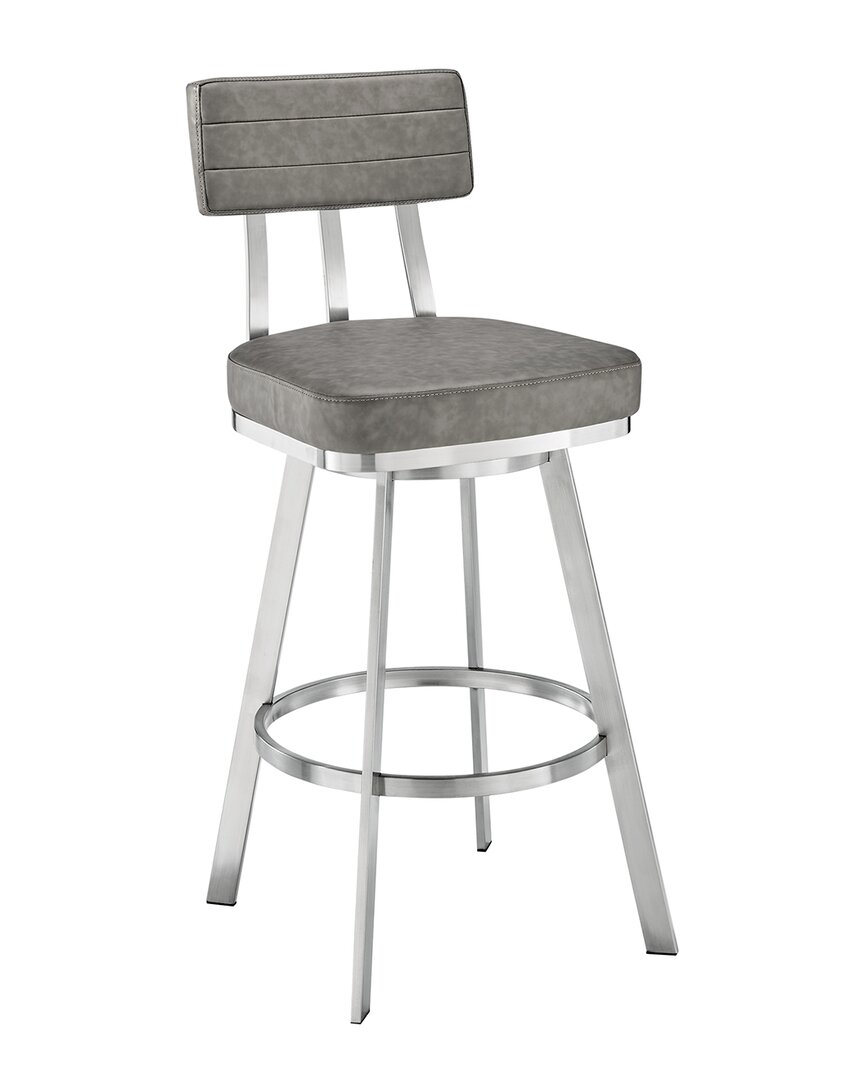Armen Living Benjamin 26in Swivel Counter Stool