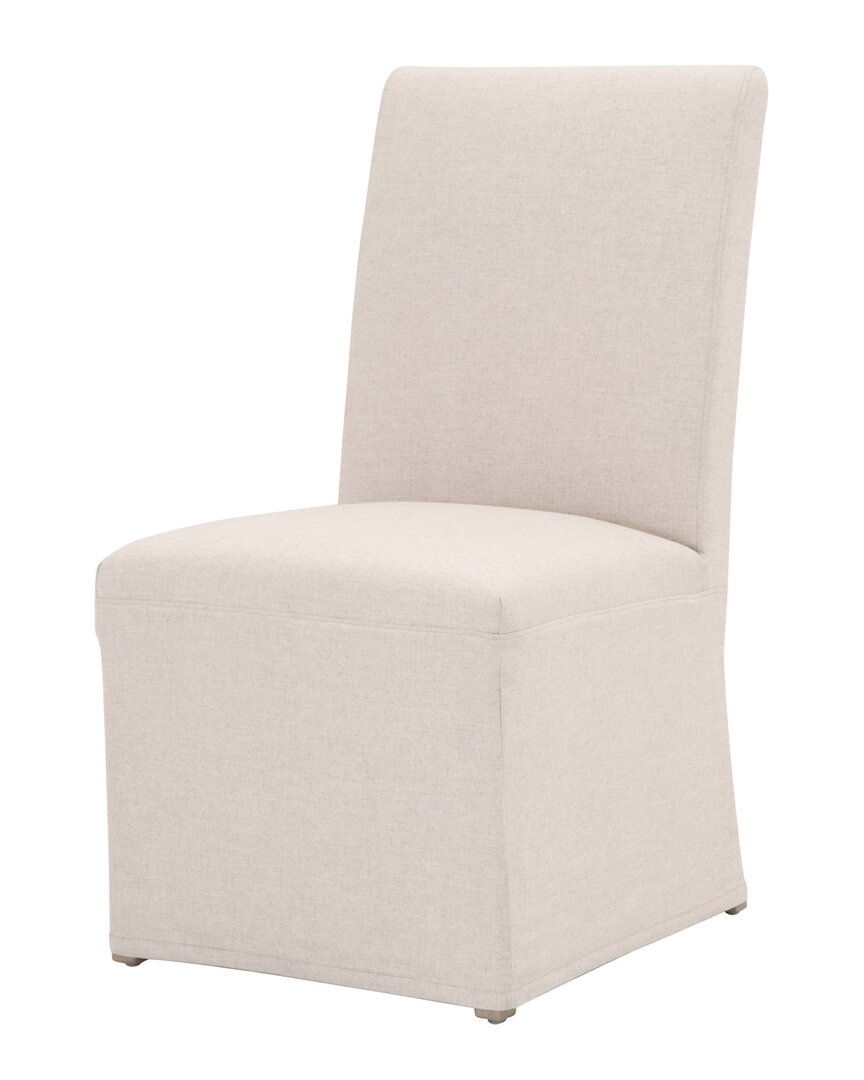 Essentials For Living Set Of 2 Levi Slipcover Dining Chair