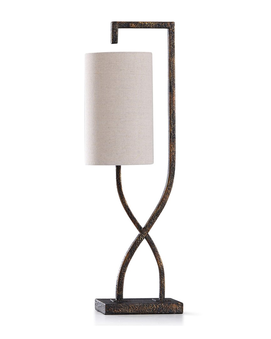 Stylecraft Braunstone Table Lamp In Grey