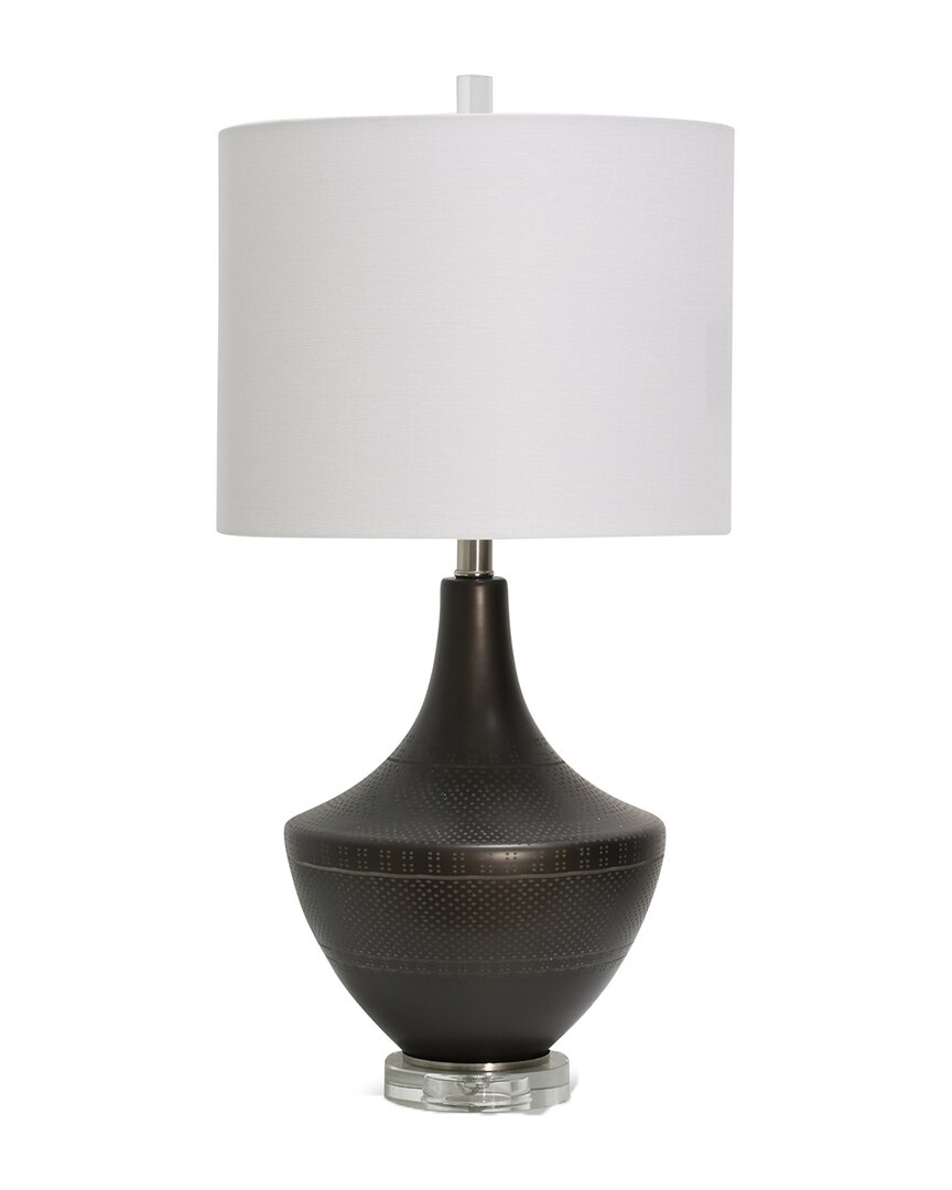 Stylecraft Coleford Table Lamp In Bronze