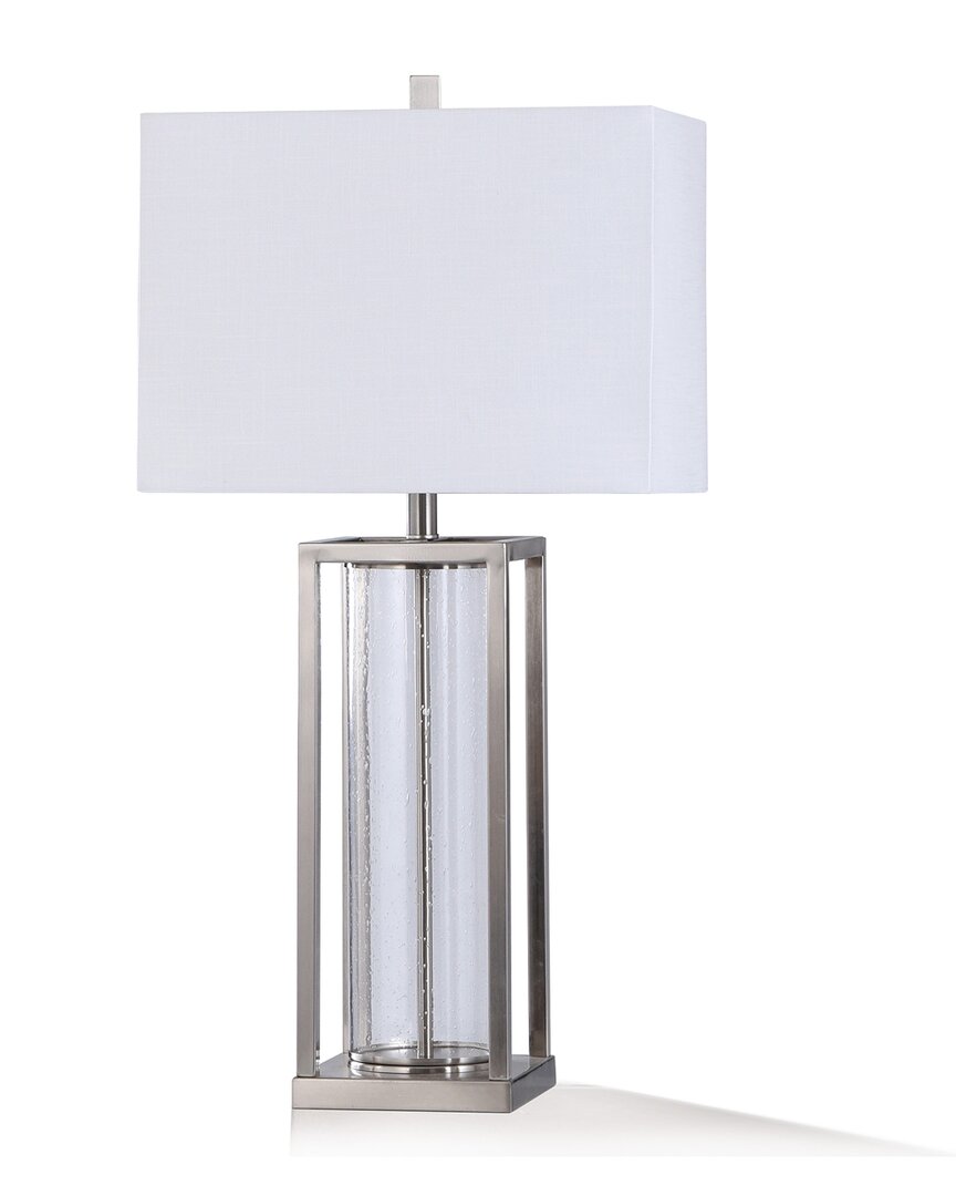 Stylecraft Silas Table Lamp In White