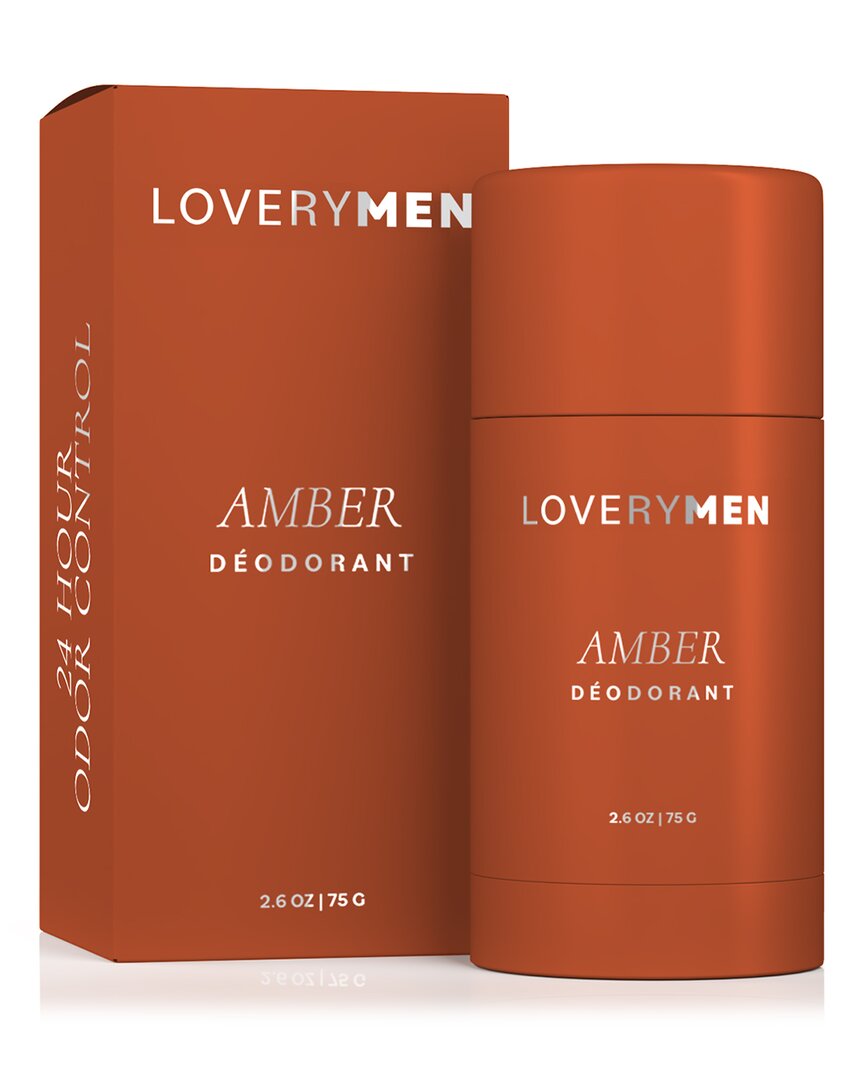 Lovery 2.6oz Amber Aluminum Free Deodorant Stick