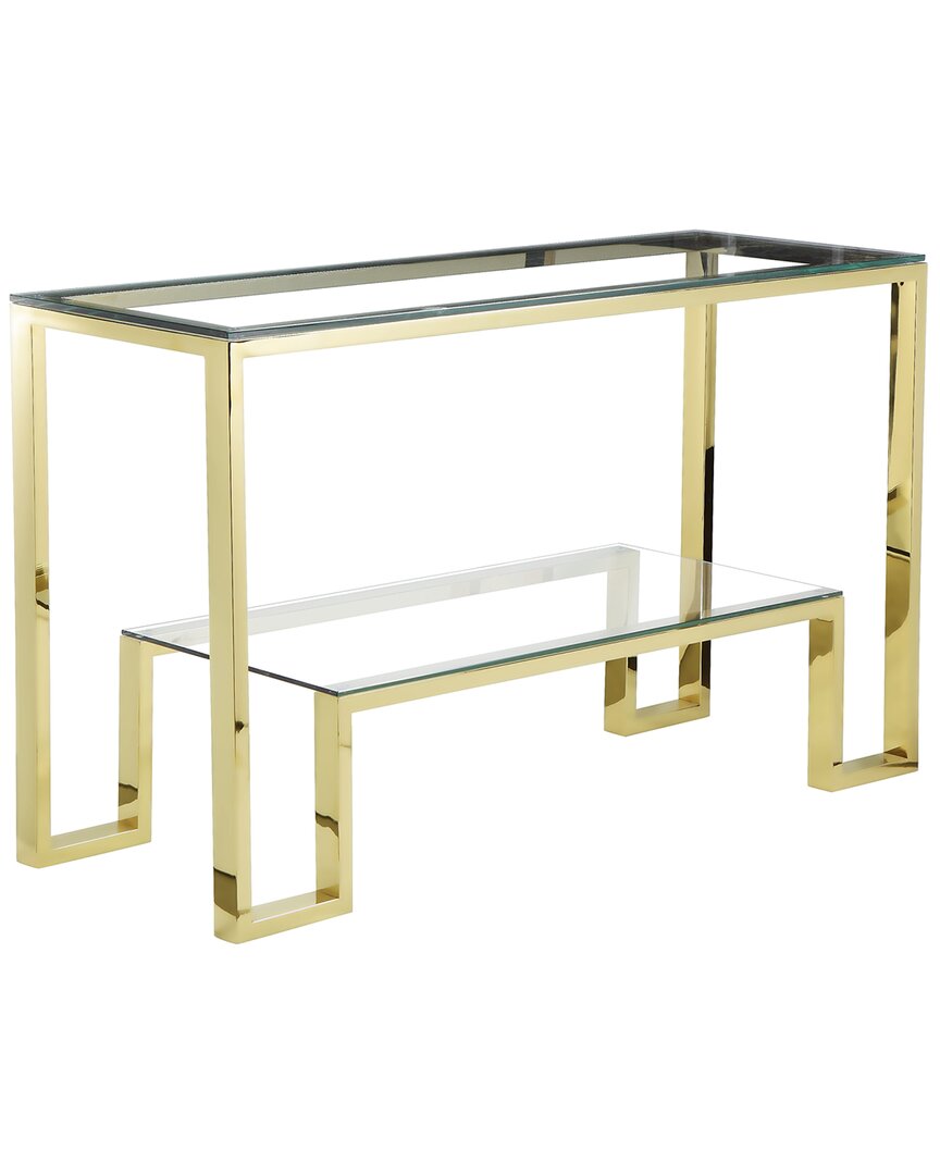 Shatana Home Laurence Console In Gold