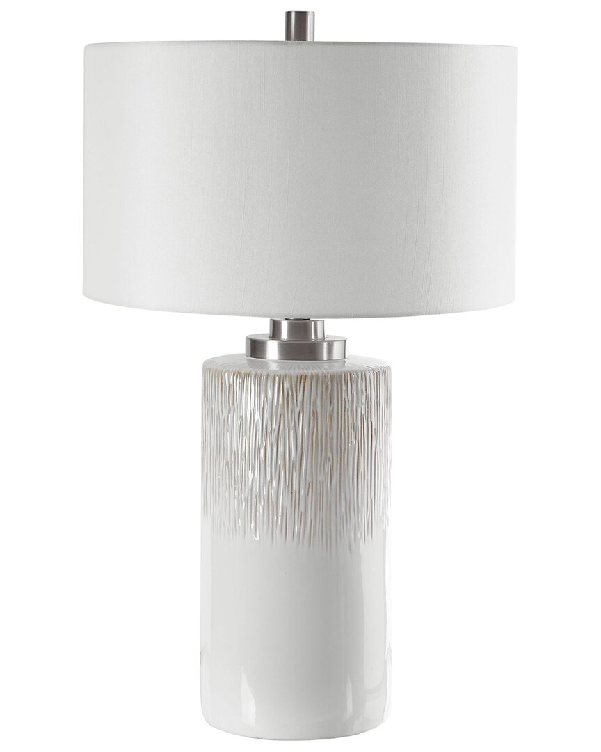 Uttermost Georgios 28.5in Table Lamp In White