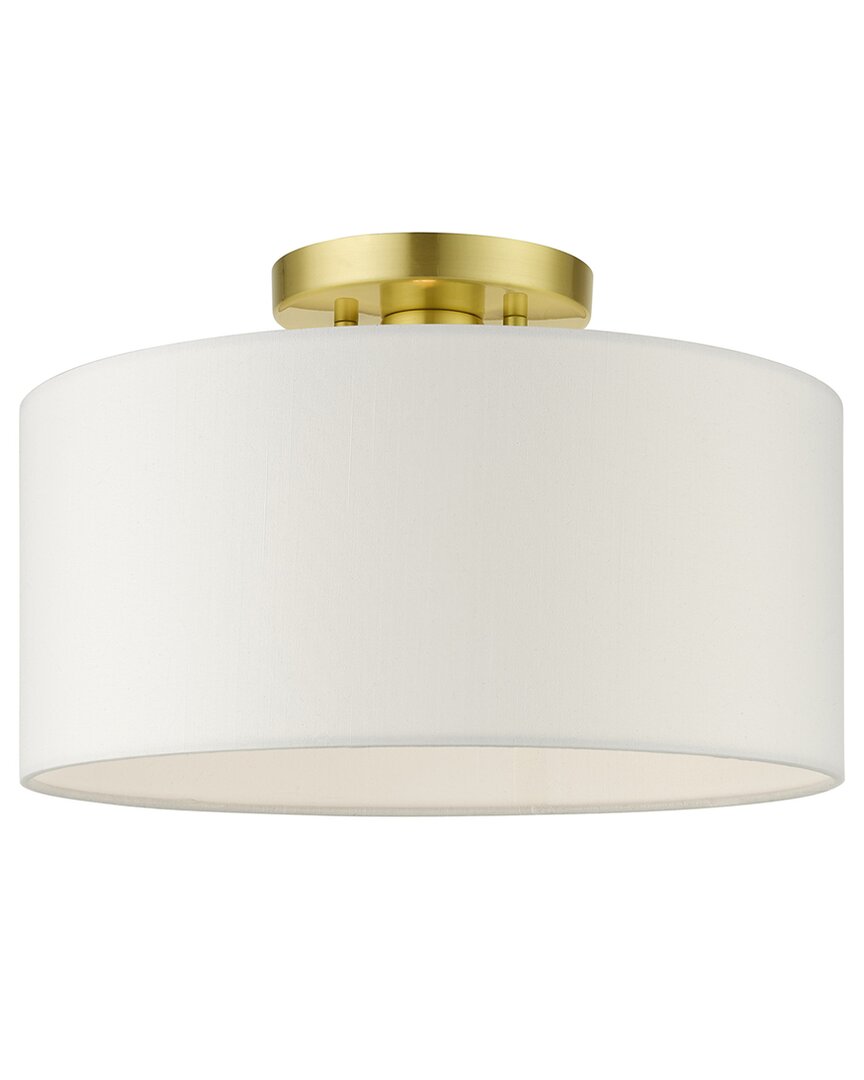 Livex Lighting 1-light Semi Flush