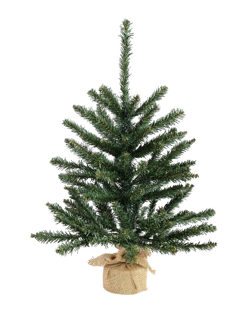 Vickerman 24in Anoka Pine Artificial Christmas Tree In Green