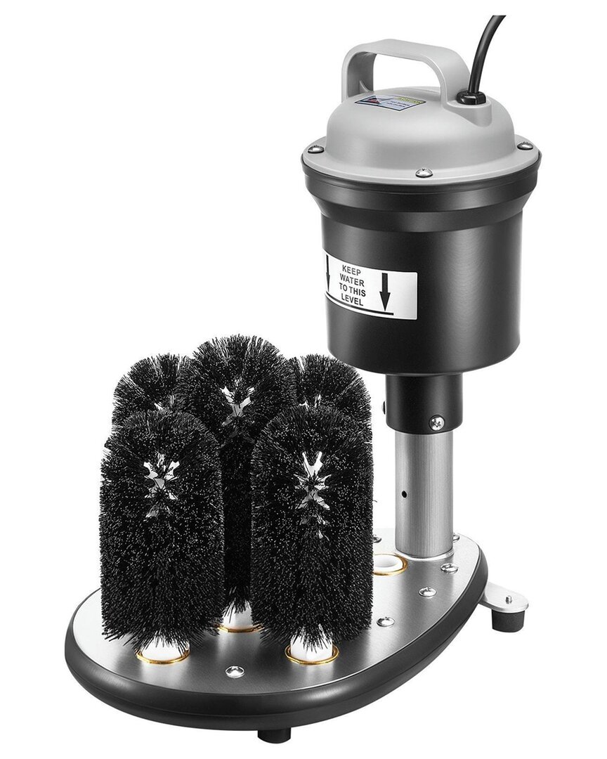 Vevor 5-brush Electric Glass Cleaner In Black